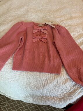 Alice + Olivia Bow Sweater